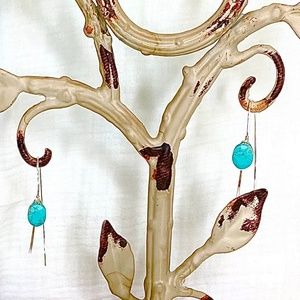 Silpada turquoise earrings